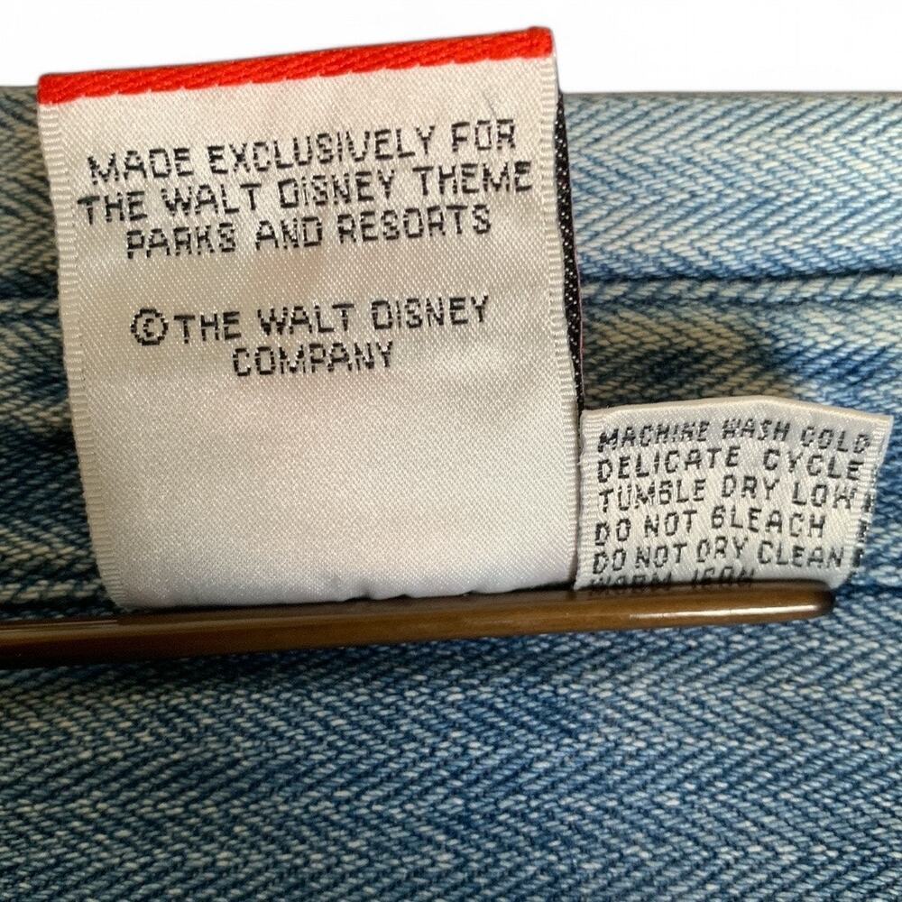 Vintage 90s Mickey Inc. Denim Long Sleeve Shirt - Extra Large - Rare! - Picture 4 of 14